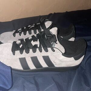 Adidas campus grey and black 9.5 never worn